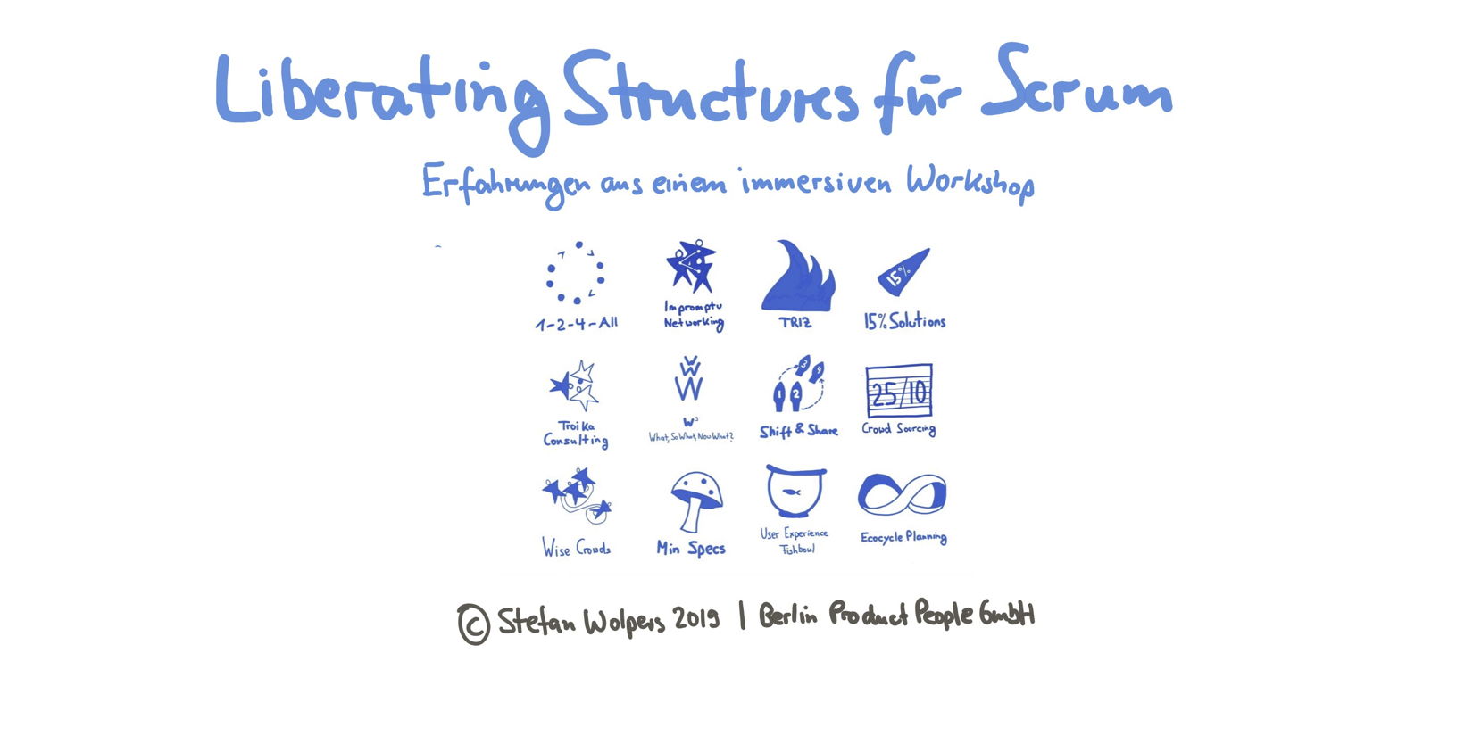 Liberating Structures Workshop für Scrum: Erfahrungen aus einem immersiven Workshop — Berlin Product People GmbH