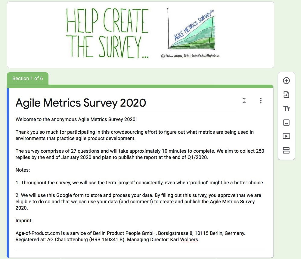 Agile Metrics Survey 2020 — Berlin Product People GmbH
