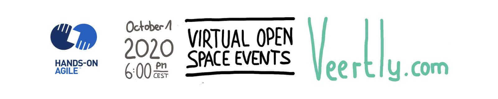 🖥 Hands-on Agile #27: Virtual Open Space Events w/ Veertly