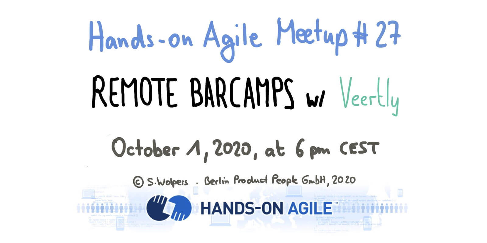 🖥 Hands-on Agile #27: Virtuelle Open Space Events mit Veertly — Berlin Product People GmbH