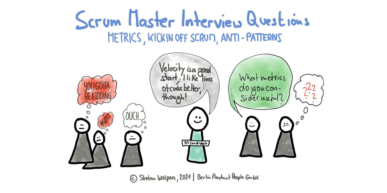 Scrum Master Interview Questions (4): From Agile Metrics to Scrum Kick-off to Scrum Anti-Patterns — Berlin Product People GmbH