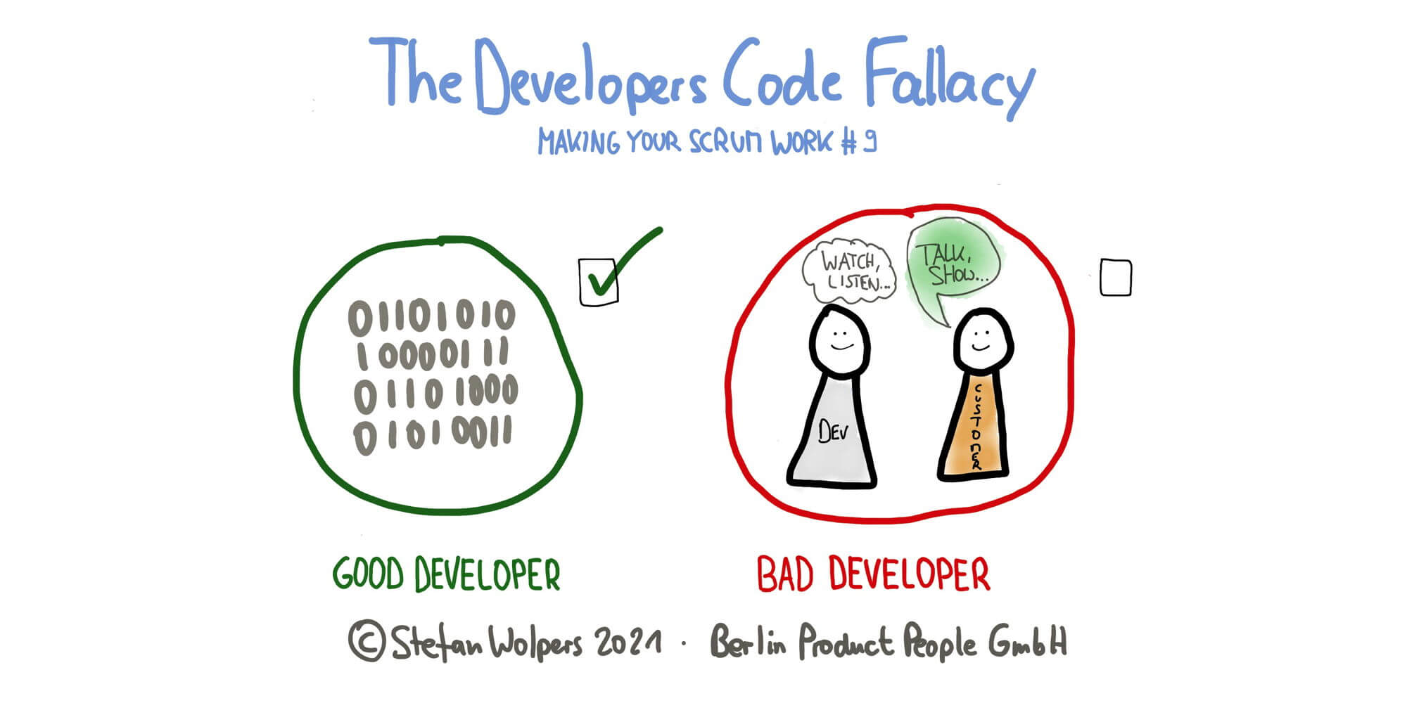 The Developers Code Fallacy — Making Your Scrum Work #9 — Berlin Product People GmbH
