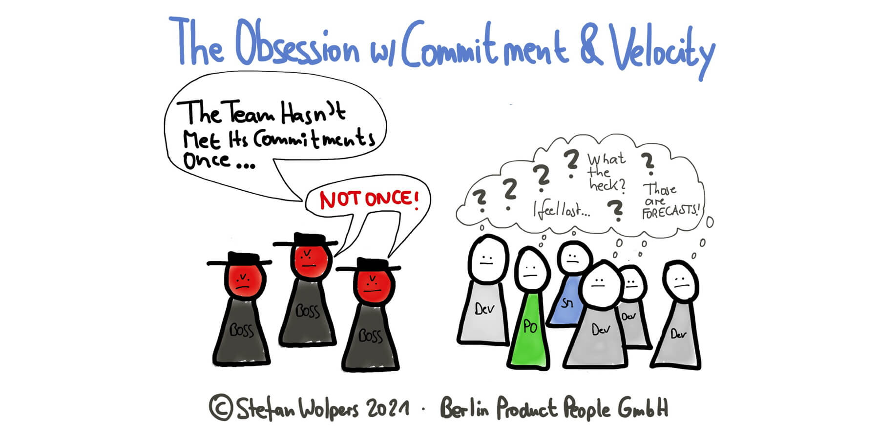 Scrum: The Obsession with Commitment Matching Velocity — Berlin Product People GmbH