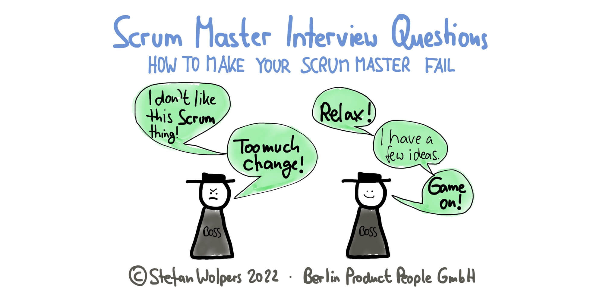 Scrum Master Interview Questions: How to Make Your Scrum Master Fail — Berlin Product People GmbH