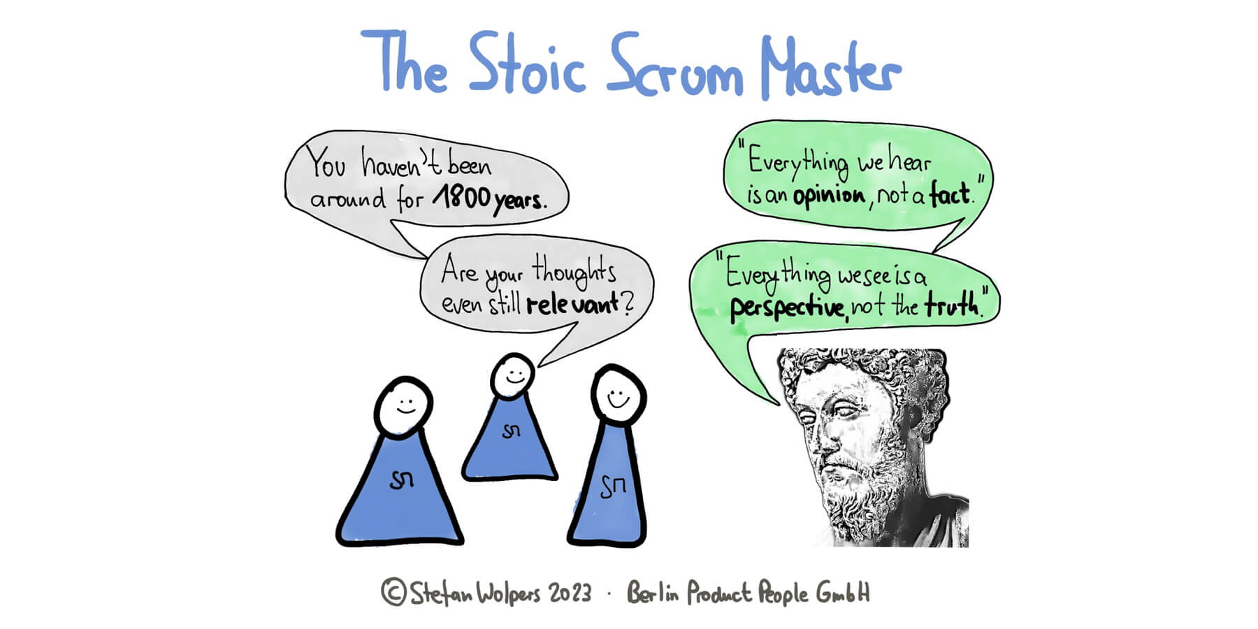The Stoic Scrum Master - Making Your Scrum Work #30 — Berlin-Product-People.com
