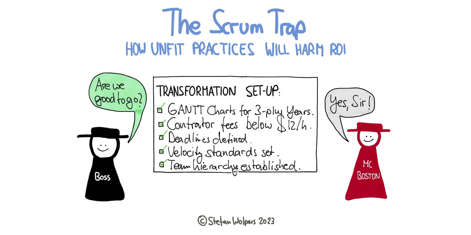 The Scrum Trap: How Unfit Practices Will Harm Return on Investment — Berlin-Product-People.com