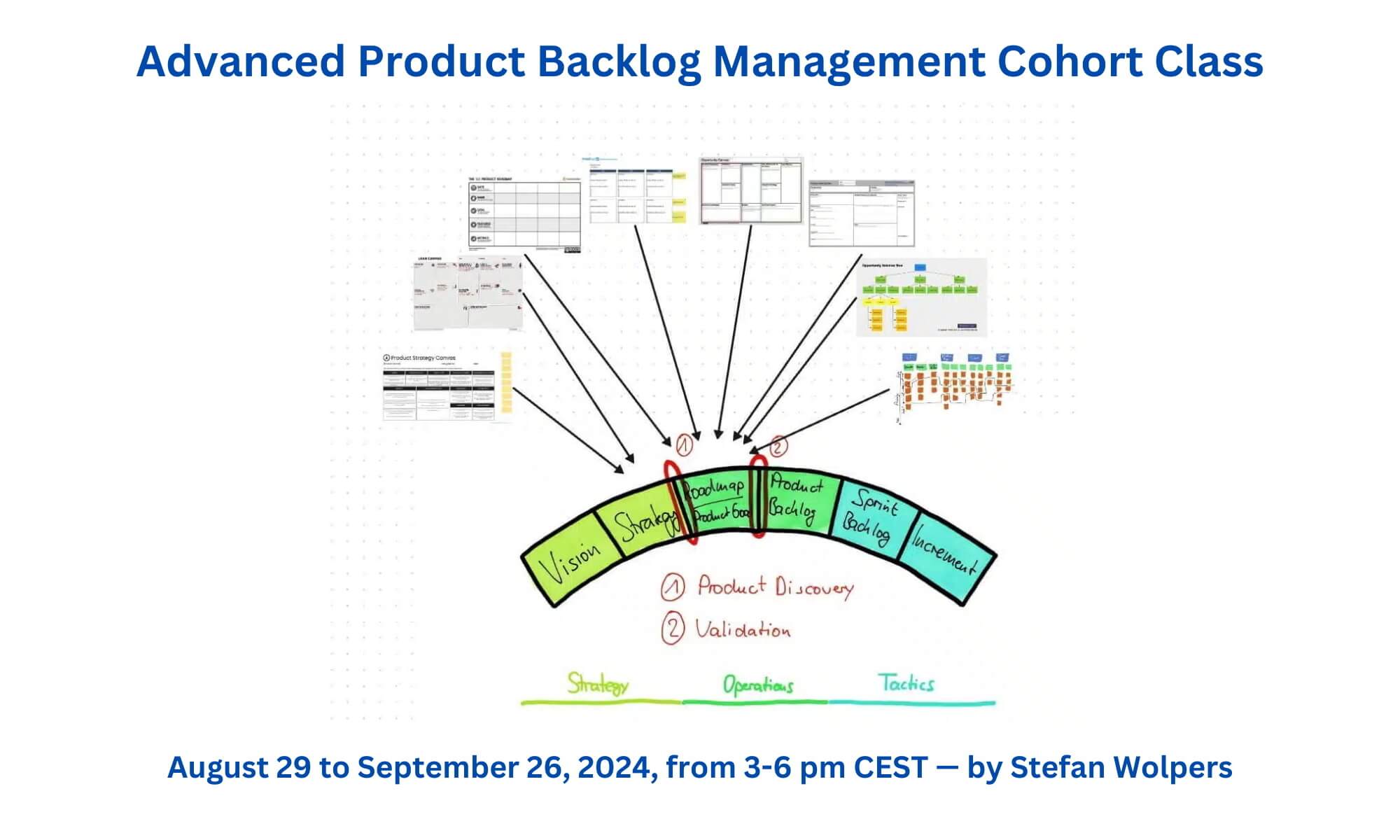 Advanced Product Backlog Management Cohort of August 29-September 26, 2024 — Berlin-Product-People.com