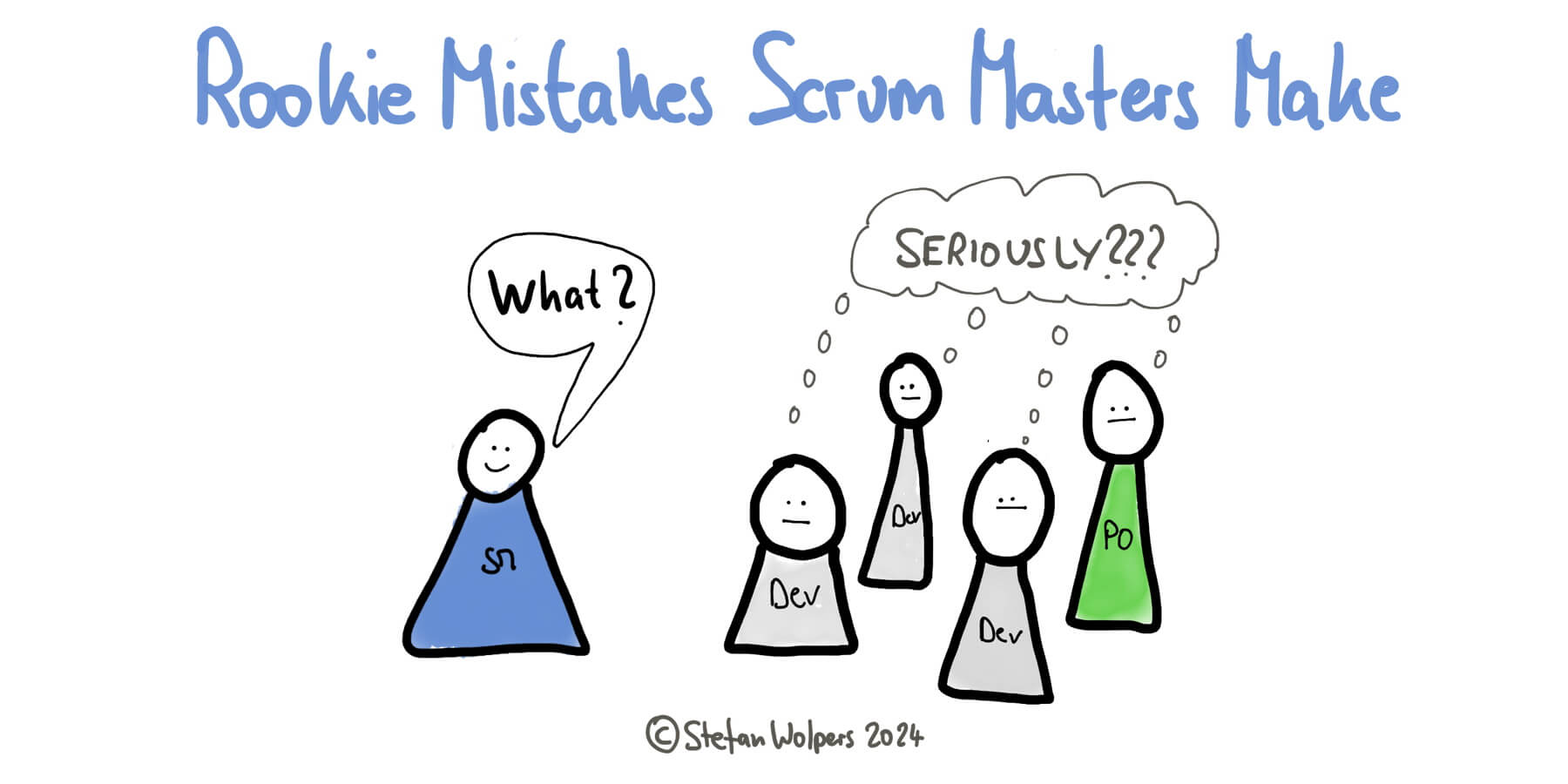 Rookie Mistakes Scrum Masters make, from ignoring Sprint Goals to failing to empower the Scrum team — Berlin-Product-People.com.